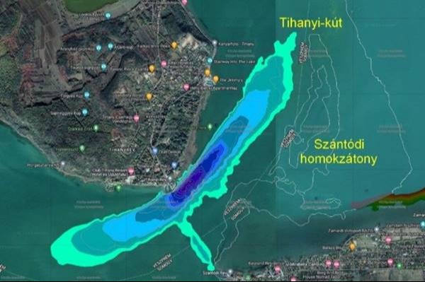 Mély árok keletkezett a Balatonban, mutatjuk, hol lehetnek veszélyben a strandolók